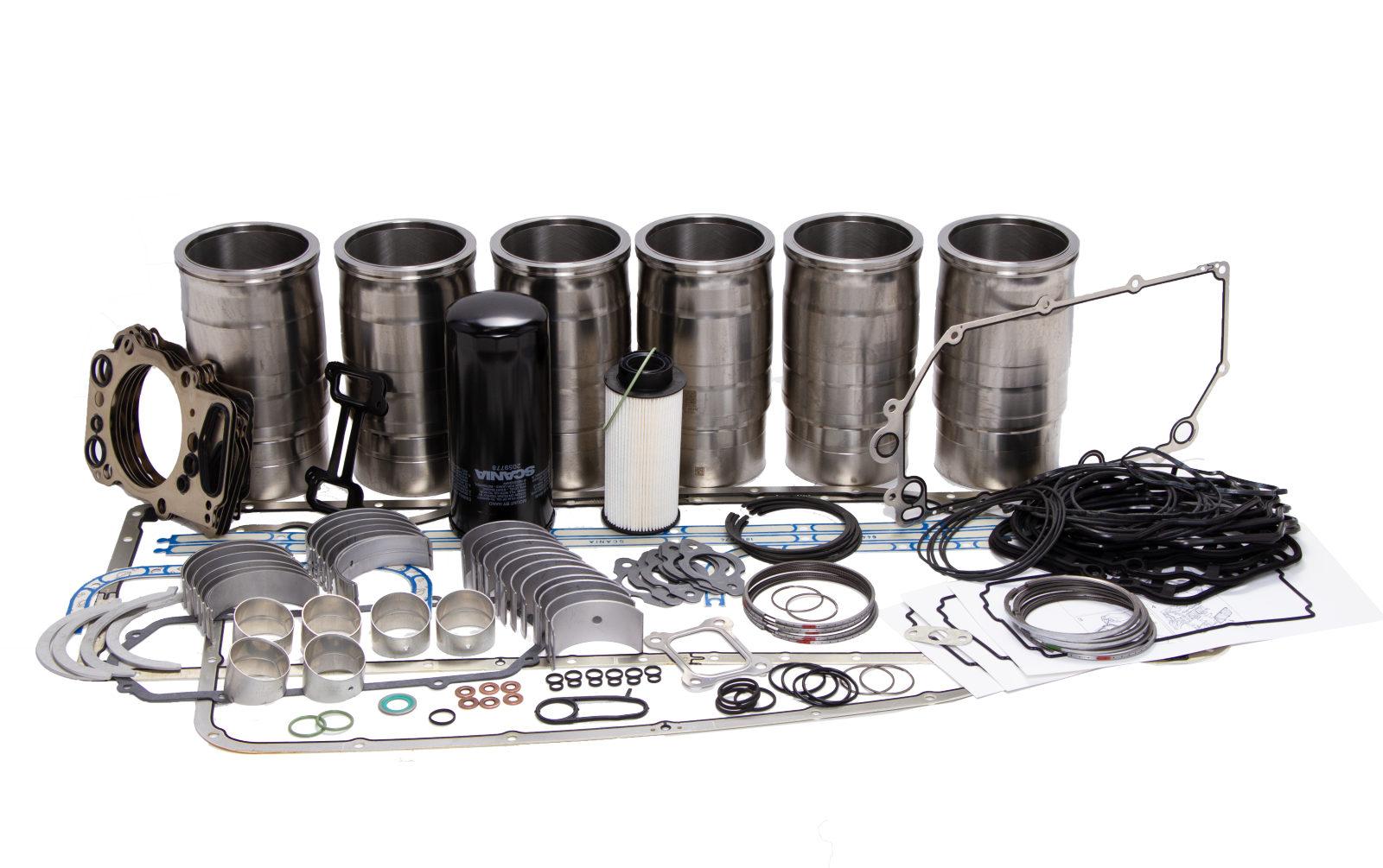 PACOTE REFORMA MOTOR D12 - PGR- S4/PGR (CAMISAS, JUNTAS E BRONZINAS) miniatura 1