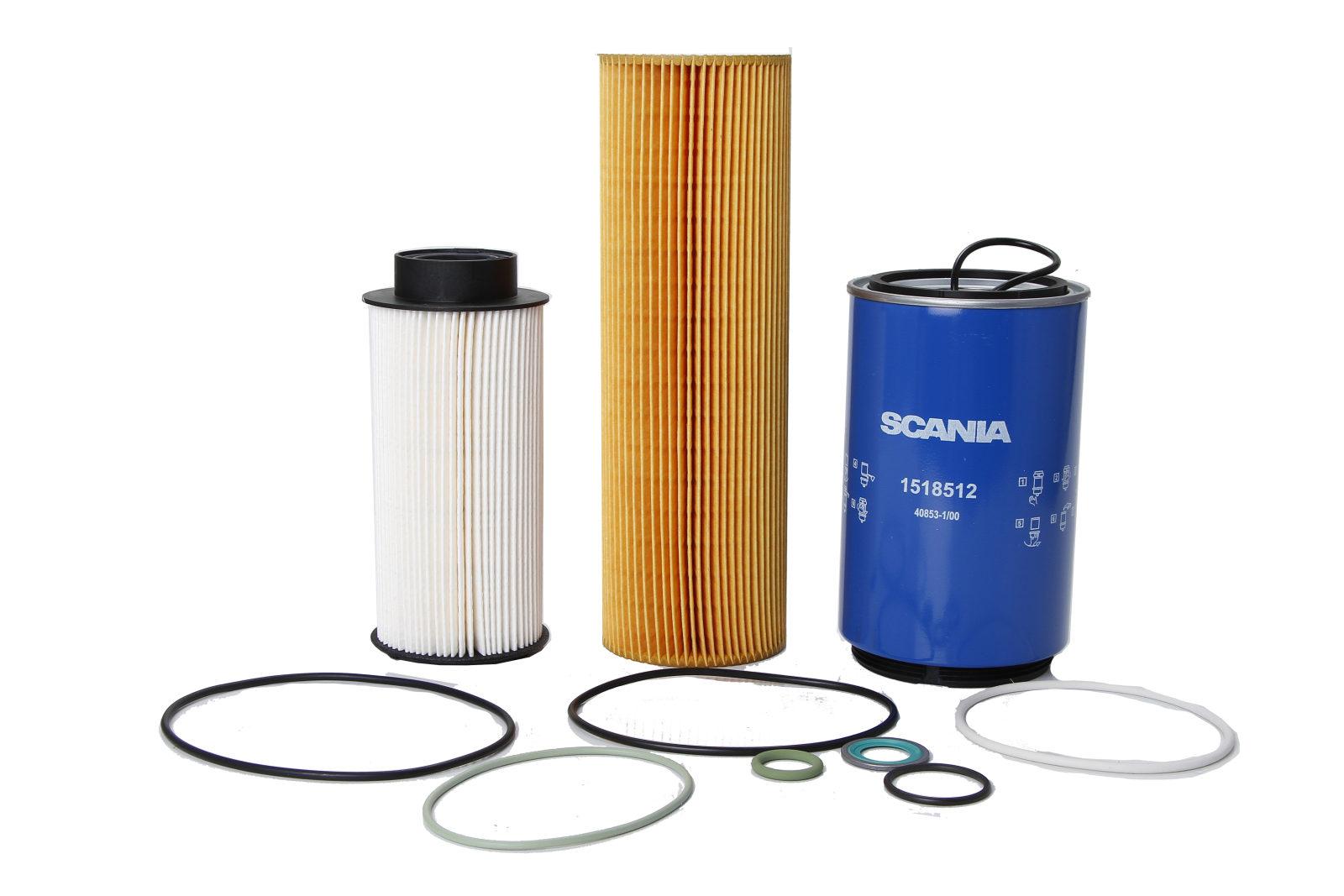 KIT FILTROS DE COMBUSTÍVEL, RACOR, FILTRO DE ÓLEO E ANÉIS DO ROTATIVO PGR EURO 5 miniatura 1